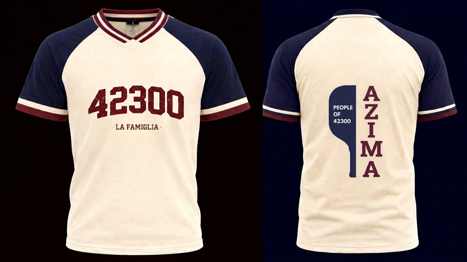 T-Shirt Design — 42300 La Famiglia